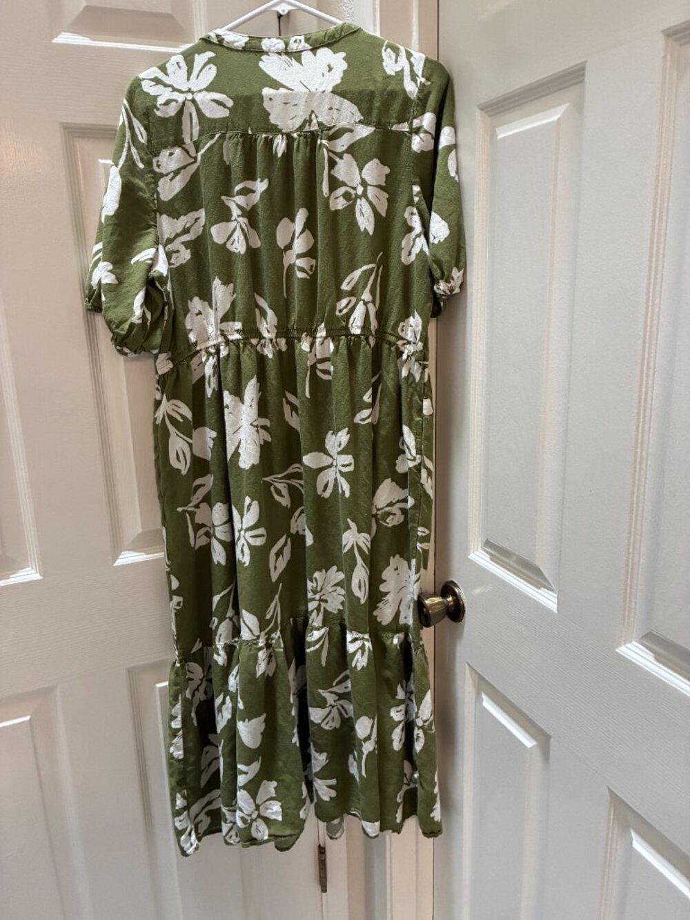 Green and White Floral Sonoma Dress - Picture 2 of 8